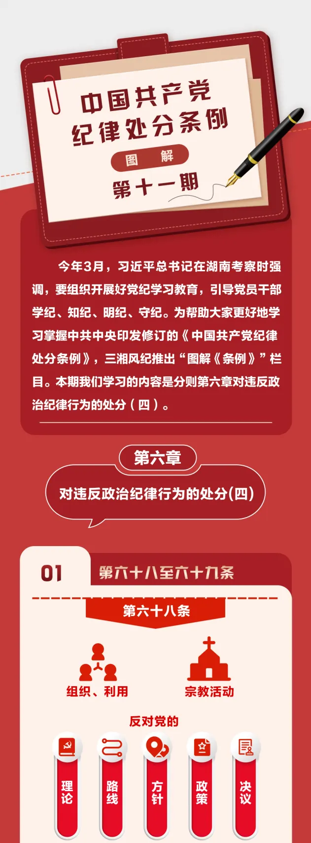 圖解《中國(guó)共產(chǎn)黨紀(jì)律處分條例》?